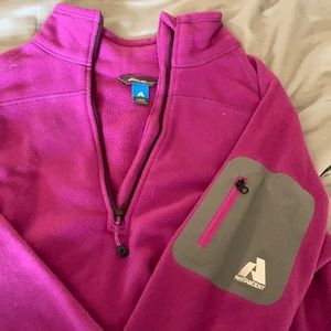 Eddie Bauer Polartec Plum colored Women’s Fleece